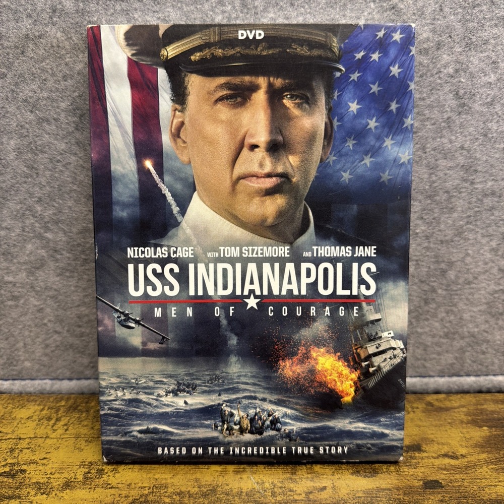 Uss Indianapolis: Men of Courage (DVD, 2016) New Sealed